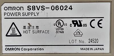 Omron S8VS-06024 PLC Power Supply