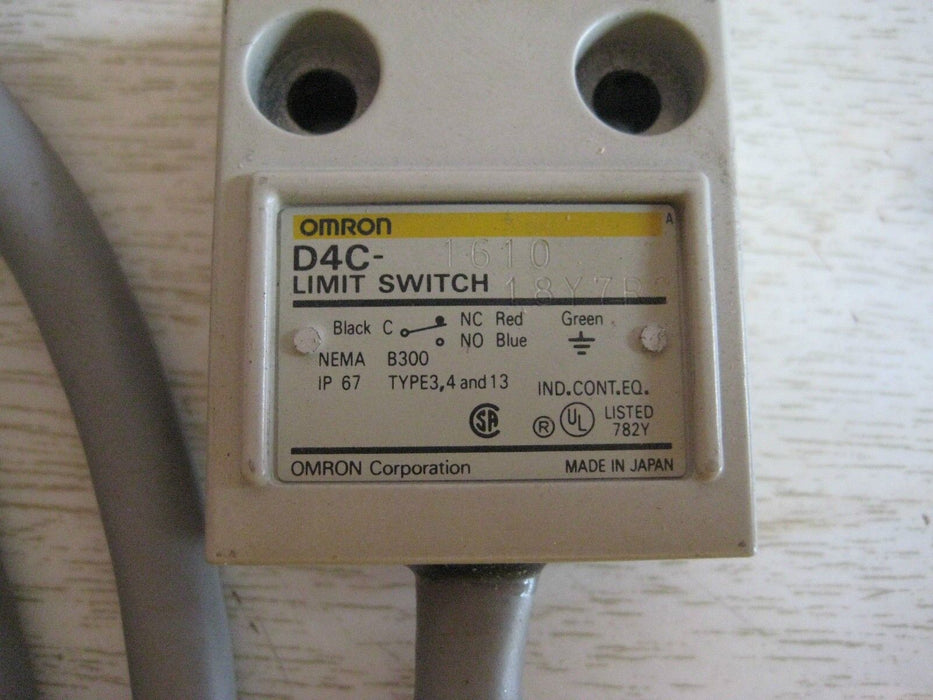 OMRON D4C-1610 LIMIT SWITCH
