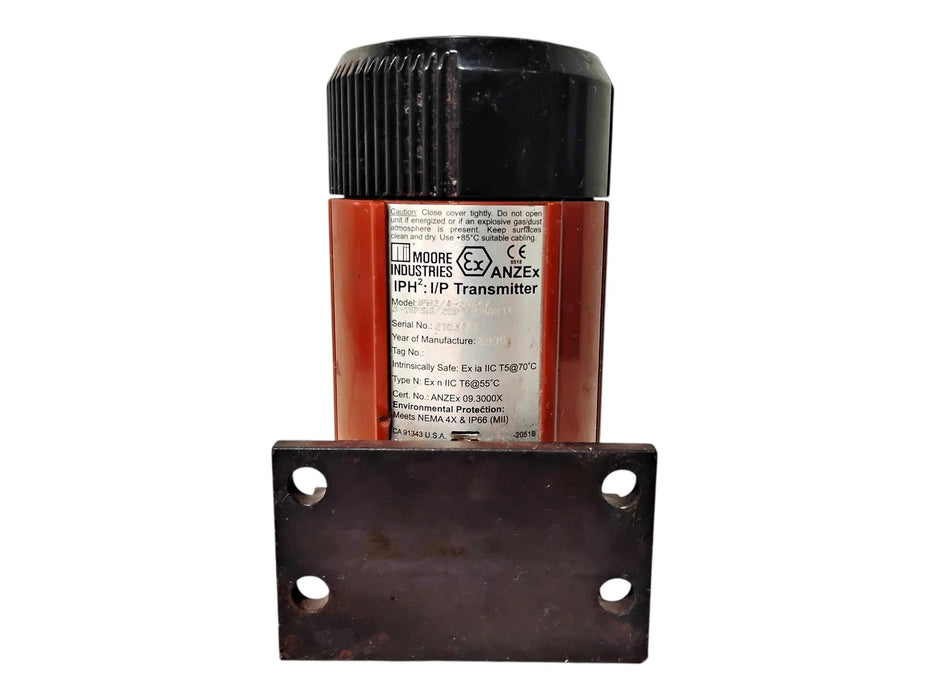 Moore Industries IPH2/4-20MA/3-15PSIG/20PSI-WDNA IPH2 I/P Transmitter