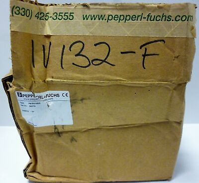 Pepperl PB-D02-008-6 Guarded Palm Pushbutton with LED Indicator