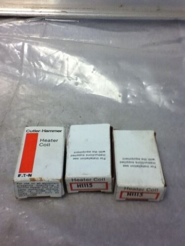 LOT OF 3 Cutler-Hammer H1115 HEATERS