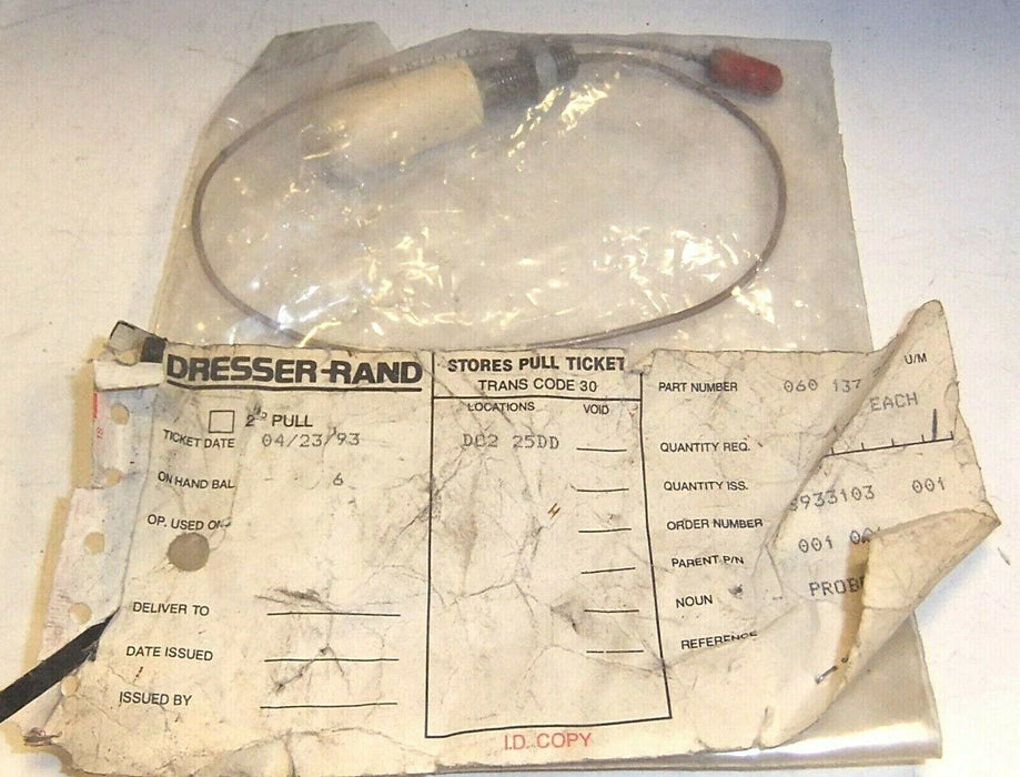 Dresser Rand Probe 060-137-248