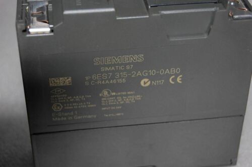 Siemens CPU MODULE 6ES7 315-2AG10-0AB0