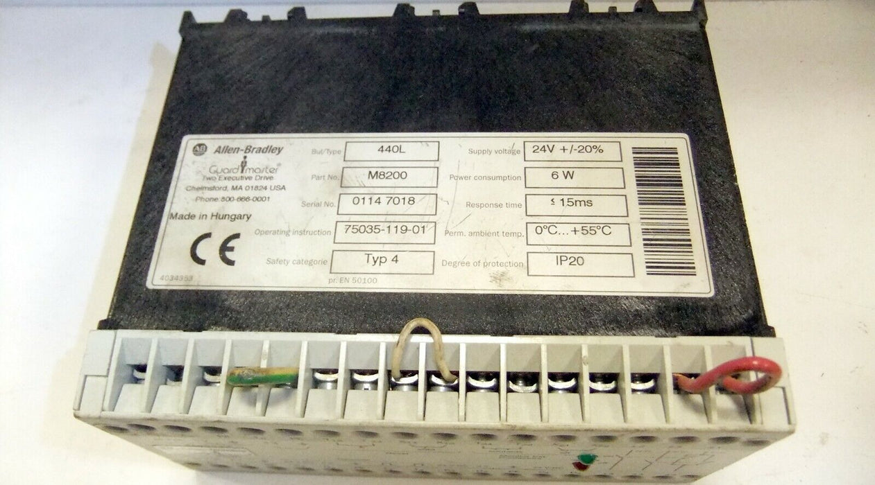 Allen-Bradley Guardmaster Relay 440L-M8200