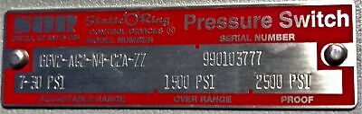 SOR 66V2-AG2-N4-C2A-ZZ Pressure Switch