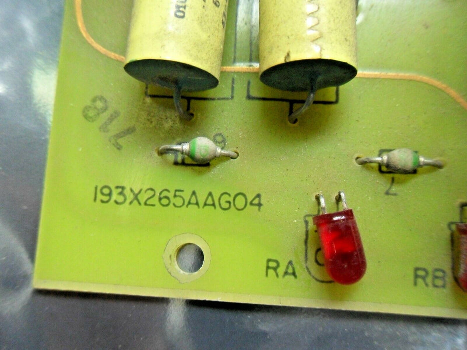 GE 193X265AAG04 RELAY CARD