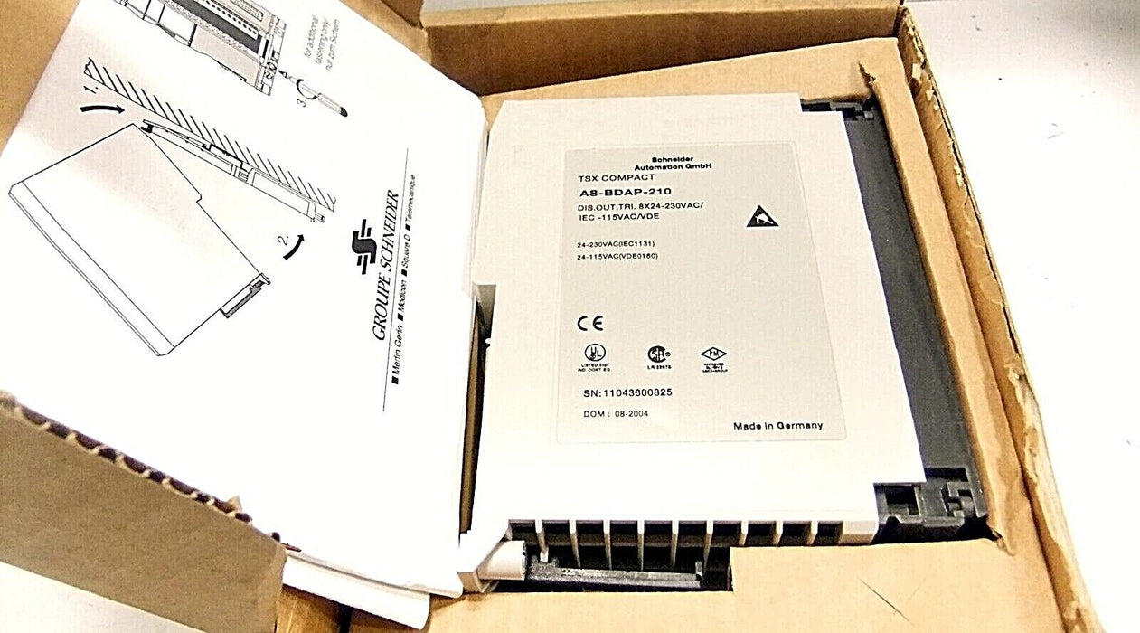 Schneider AS-BDAP-210 8 Pt Output Module