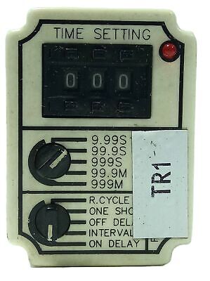 Square D 9050 JCK-70 120 VAC Adjustable Time Delay Relay w/ Socket Base