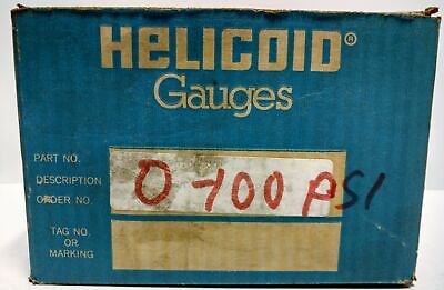 Helicoid F1C1E9A100000 High Accuracy 0-100psi Pressure Gauge