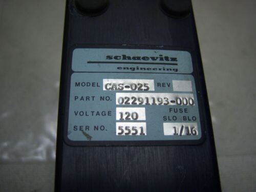 Schaevitz Signal Conditioner CAS-025