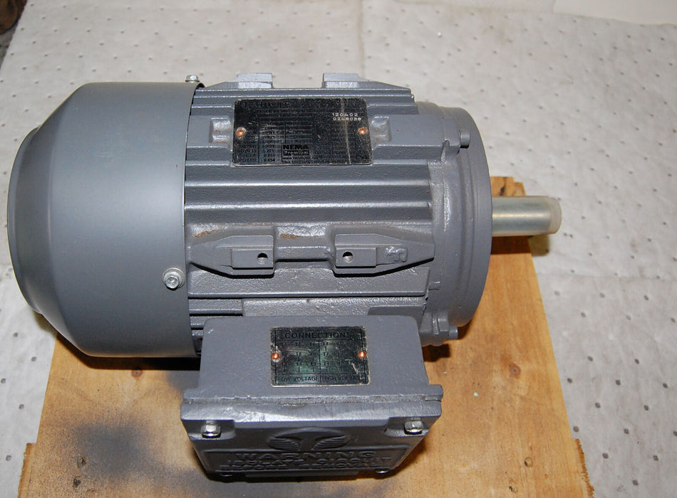 SHANGHAI GR3-CI-TF-143T-4-B-D-1 THREE PHASE MOTOR