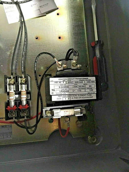 Allen-Bradley Type 507 Enclosure W Starter 507-AJB-6P-39