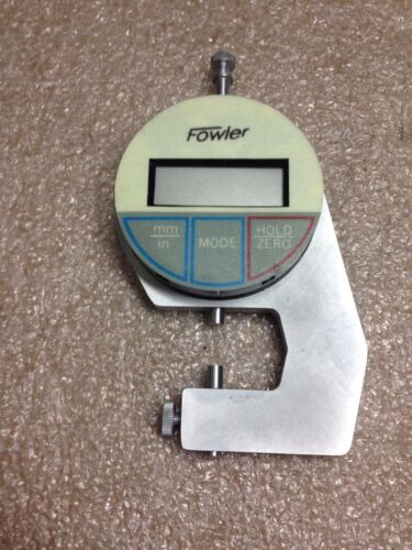 FOWLER 54-550-777 ELECTRONIC DIGITAL THICKNESS GAGE