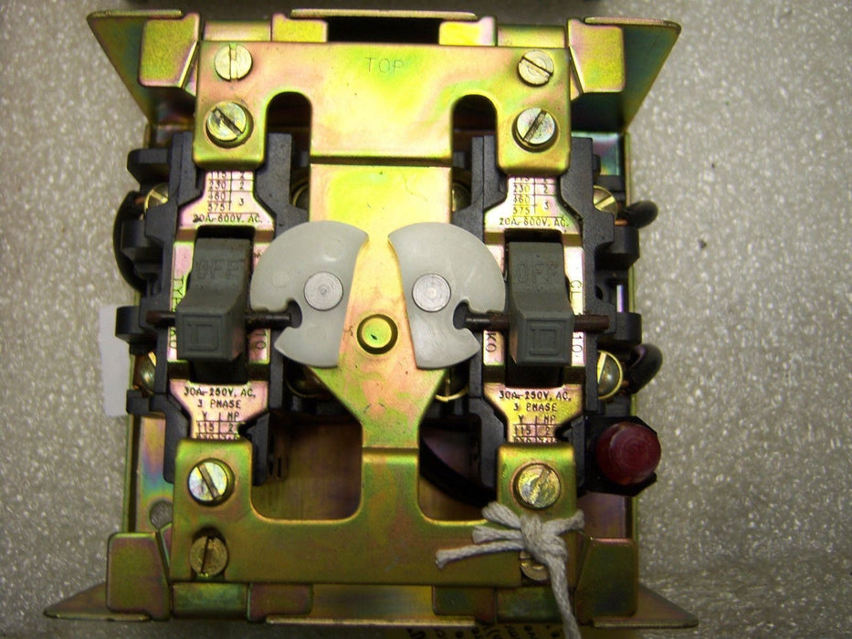 Square D Manual Switch 2511-KG-11B