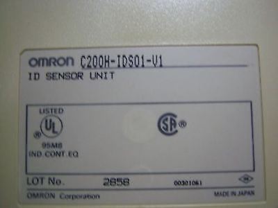 Omron 8 Slot Rack PLC w C200HE PA204 C200HW-CEO01
