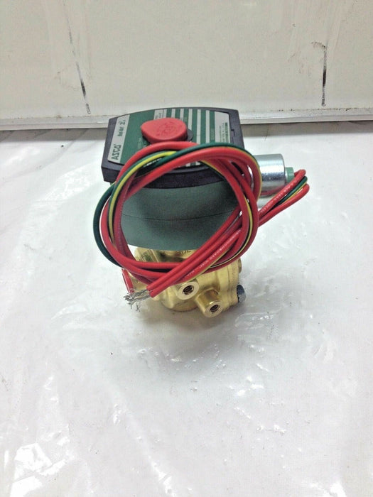 ASCO Power Technologies 8342G001 1/4 BRS SOL VLV 4WAY 120/60 ASCO