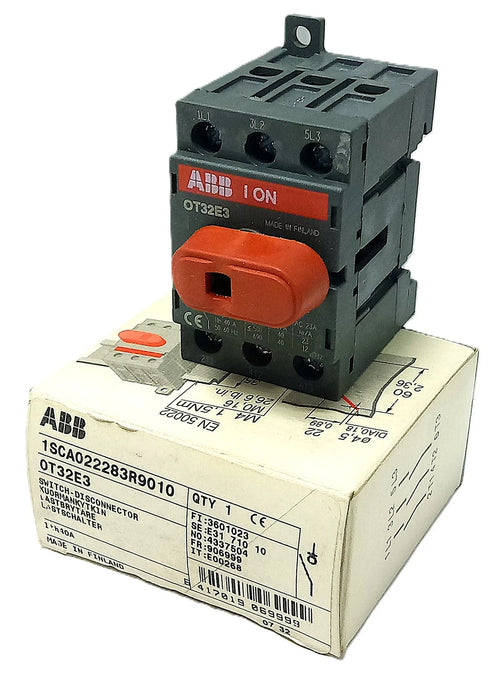 ABB 1SCA022283R9010 600 V AC 40 A Load Disconnect Switch