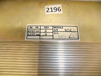 Gould Modicon CONTROL CARD B575-201