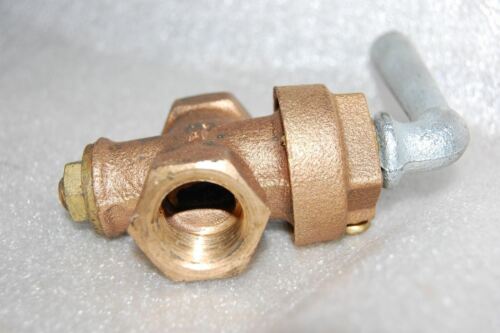 Sterling Faucet Co 84-063 1/2 Inch Ips Ground Key Stop and Drains LOT OF 7