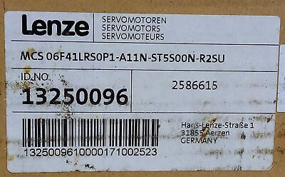 Lenze Americas MCS06F41LRS0P1-A11N-ST5S00N-R2SU 2.9A 0.51KW 0.68HP Servo Motor