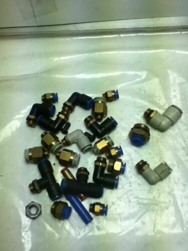 LOT OF SMC FITTINGS