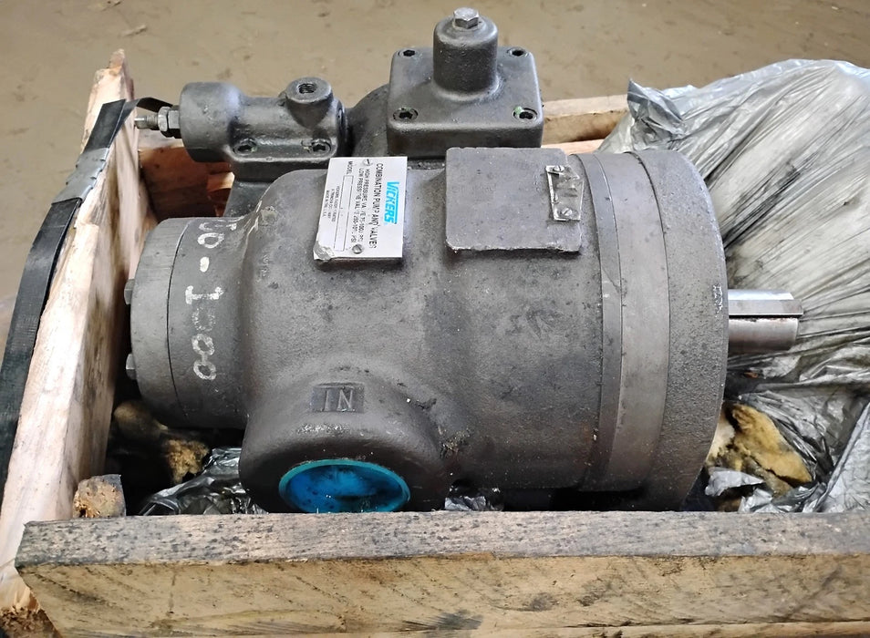 Vickers VC148-G-3DD5 190836 75-1000 PSI Hydraulic Combination Vane Pump & Valve