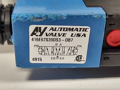 Ross / Automatic Valve 416E67S39DS3-DB7 Solenoid Valve