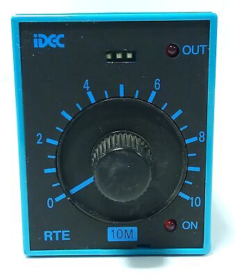 IDEC RTE-P11 120 V AC 10 A 0-10 Minutes Off-Delay PLC Timer Module