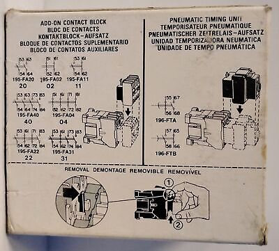 Allen-Bradley 100-A09NL31 220/240 V AC Non-Reversing Contactor