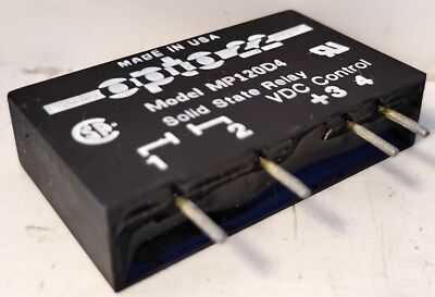 Opto 22 MP120D4 Solid State Relay - Lot of 2