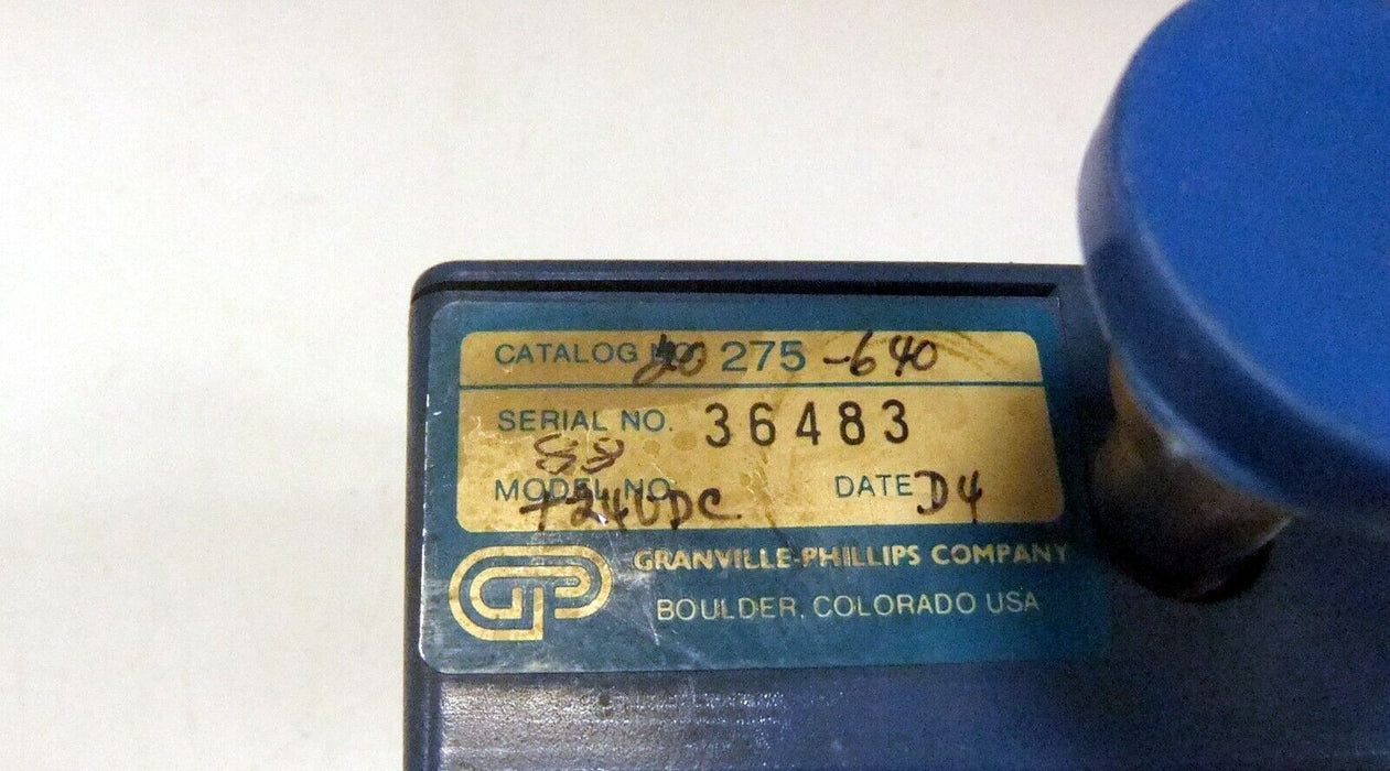 Granville-Phillips Convectron Pressure Gauge 24 VDC 275-640