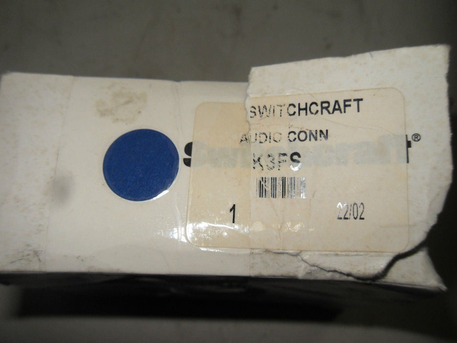 Switchcraft K3FS Connector XLR, Receptacle