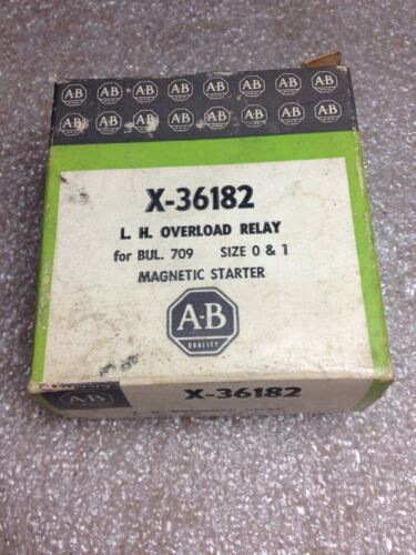 Allen-Bradley X-36182 OVERLOAD RELAY