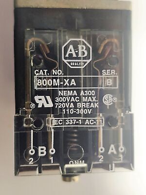 Allen-Bradley 800MS-B6A20 Pushbutton