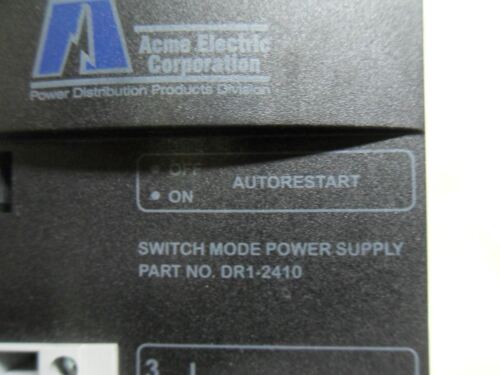 ACME ELECTRIC DR-12410 POWER SUPPLY