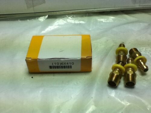 LOT OF 10 6X410 FITTINGS +4 EXTRA