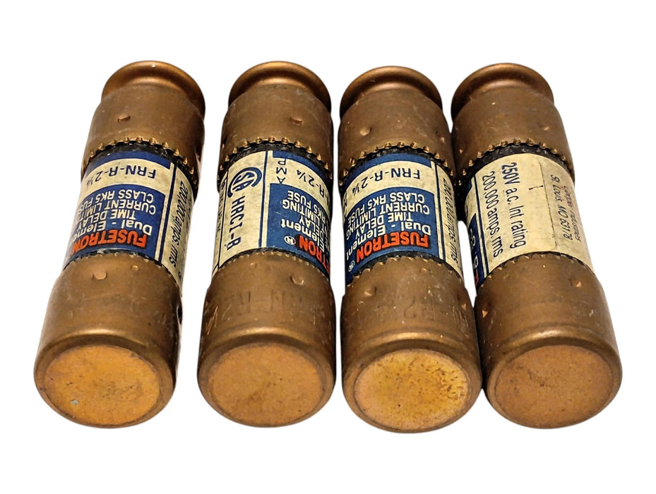 Bussmann FRN-R-2-1/4 250VAC/125VDC 2.25 A Current-Limiting Time-Delay Fuses