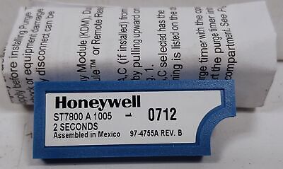 Honeywell ST7800A-1005 Fixed 2 Second Purge Timer
