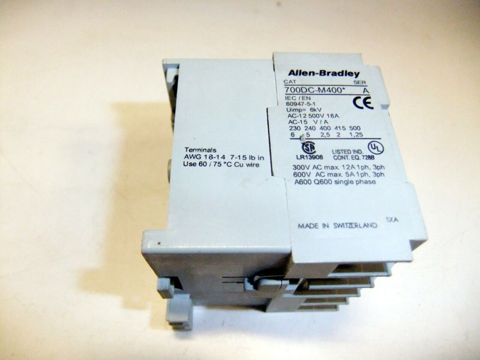 Allen-Bradley 700DC-M400 MINIATURE RELAY