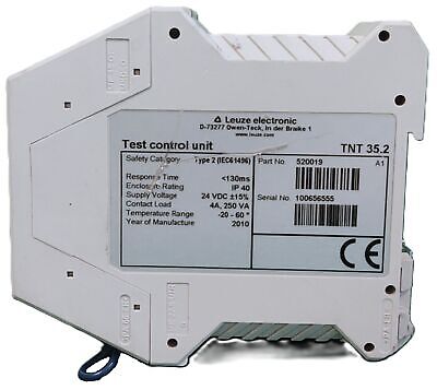 Leuze Electronics 520019 TNT 35.2 24VDC 4A Safety Relay