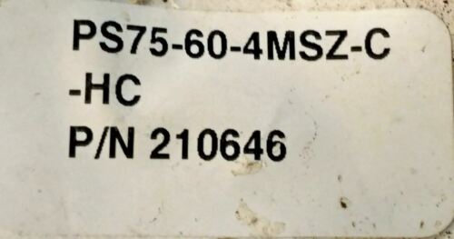 GEMS PS75-60-4MSZ-C-HC Solenoid Valve