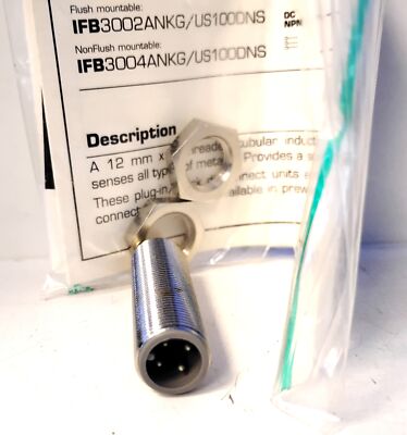 Efector IFB3002-BPKG US-100-DPS IF5767 10-36 V DC Inductive Proximity Sensor