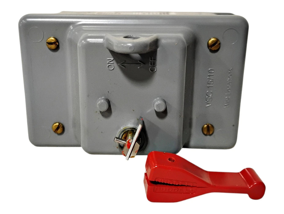 Hubbell HBL13R23 600 V 30 A 3 P 20 HP Manual Motor Disconnect Switch