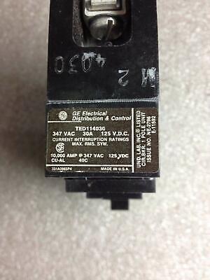 GE TED114030 Molded Case Circuit Breaker