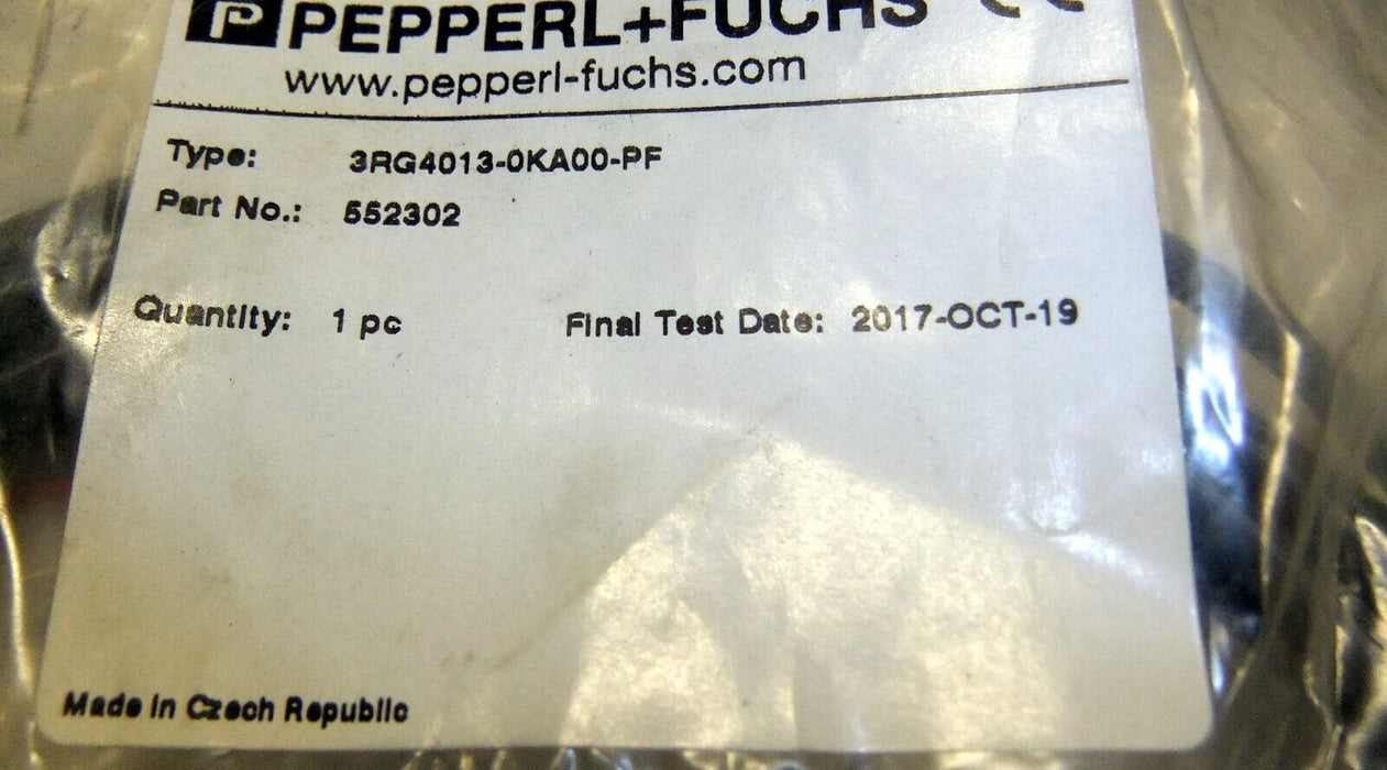 Pepperl 3RG4013-0KA00-PF Inductive Proximity Sensor
