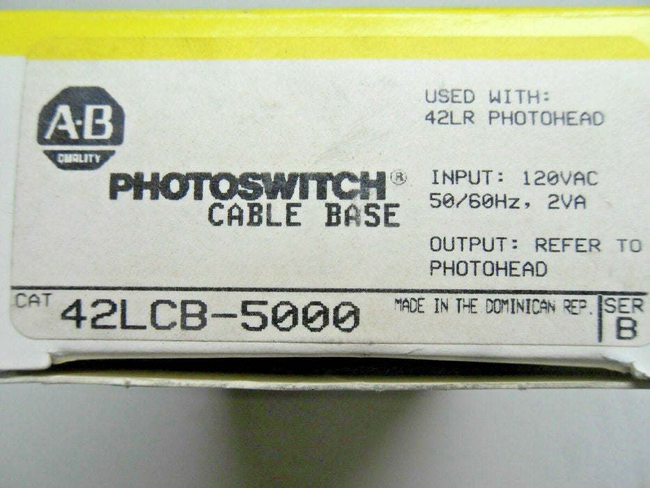 Allen-Bradley 42LCB-5000 CABLE BASE PHOTO SWITCH