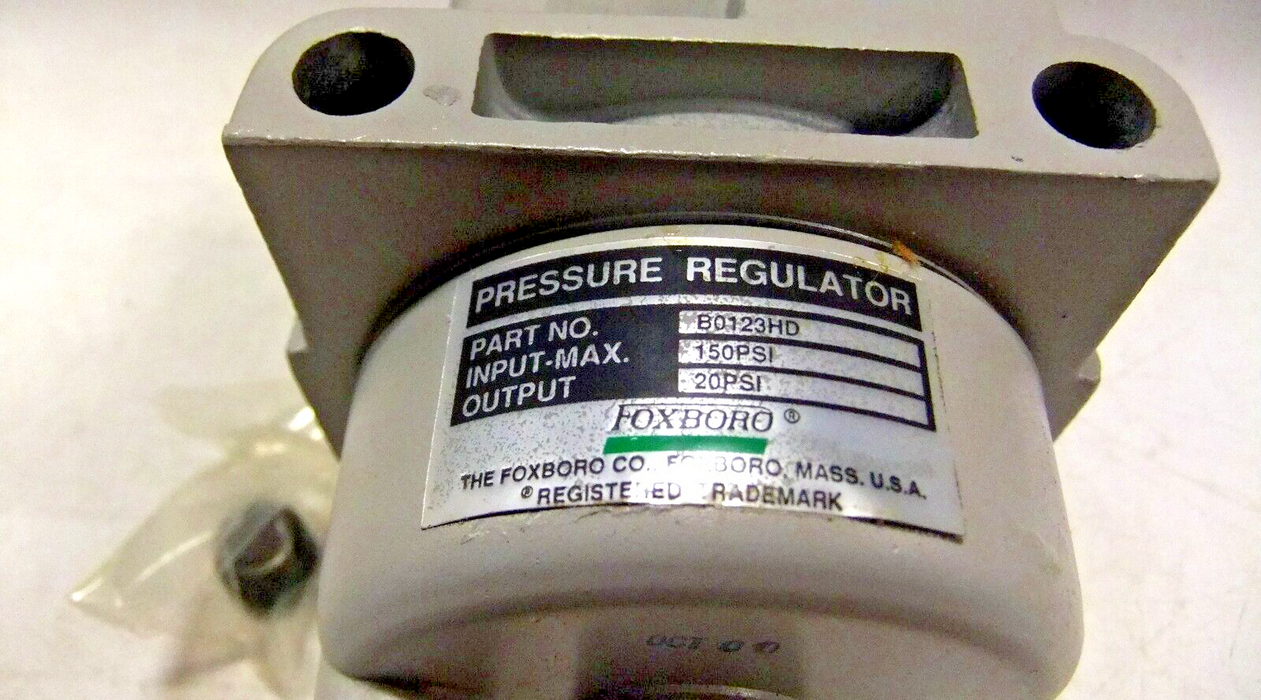 Foxboro B0123HD Pressure Regulator