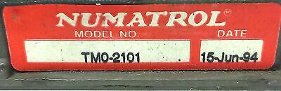 Numatrol TM0-2101 TMO-2101 Manual Pneumatic Valve