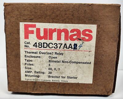 Furnas 48DC37AA2 Overload Protection Relay
