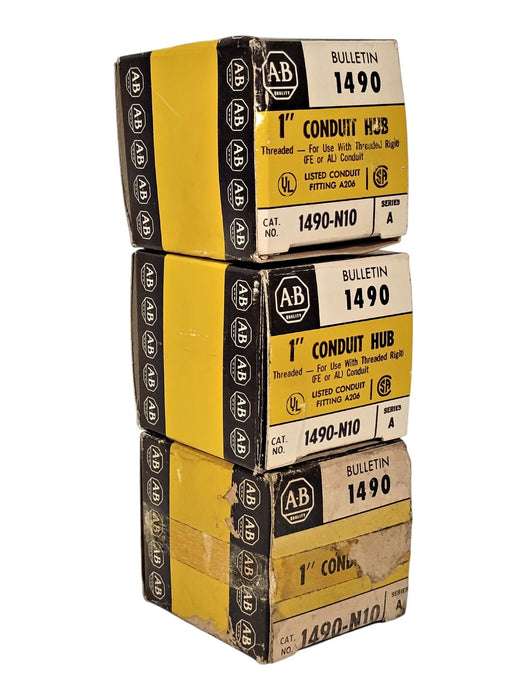 Allen-Bradley 1490-N10 Series A 1 in NPT Threaded Metal Conduit Hub